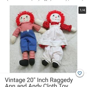 Ragady Ann and Andy 20" dolls